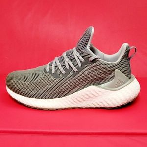 Adidas Alphaboost Grey Silver Men's Running Shoes #G54129 size 8